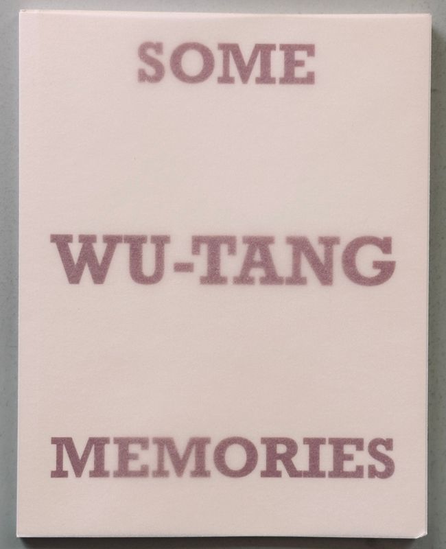 Some Wu-Tang Memories