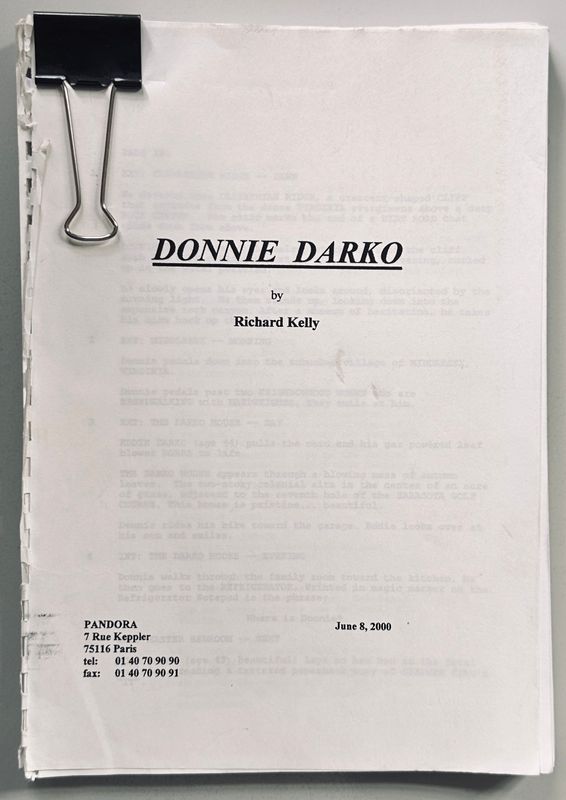 Donnie Darko Script