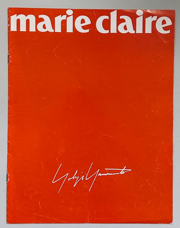Yohji Yamamoto Marie Claire Spring/Summer 1998