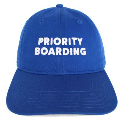 PRIORITY BOARDING hat (BLUE)