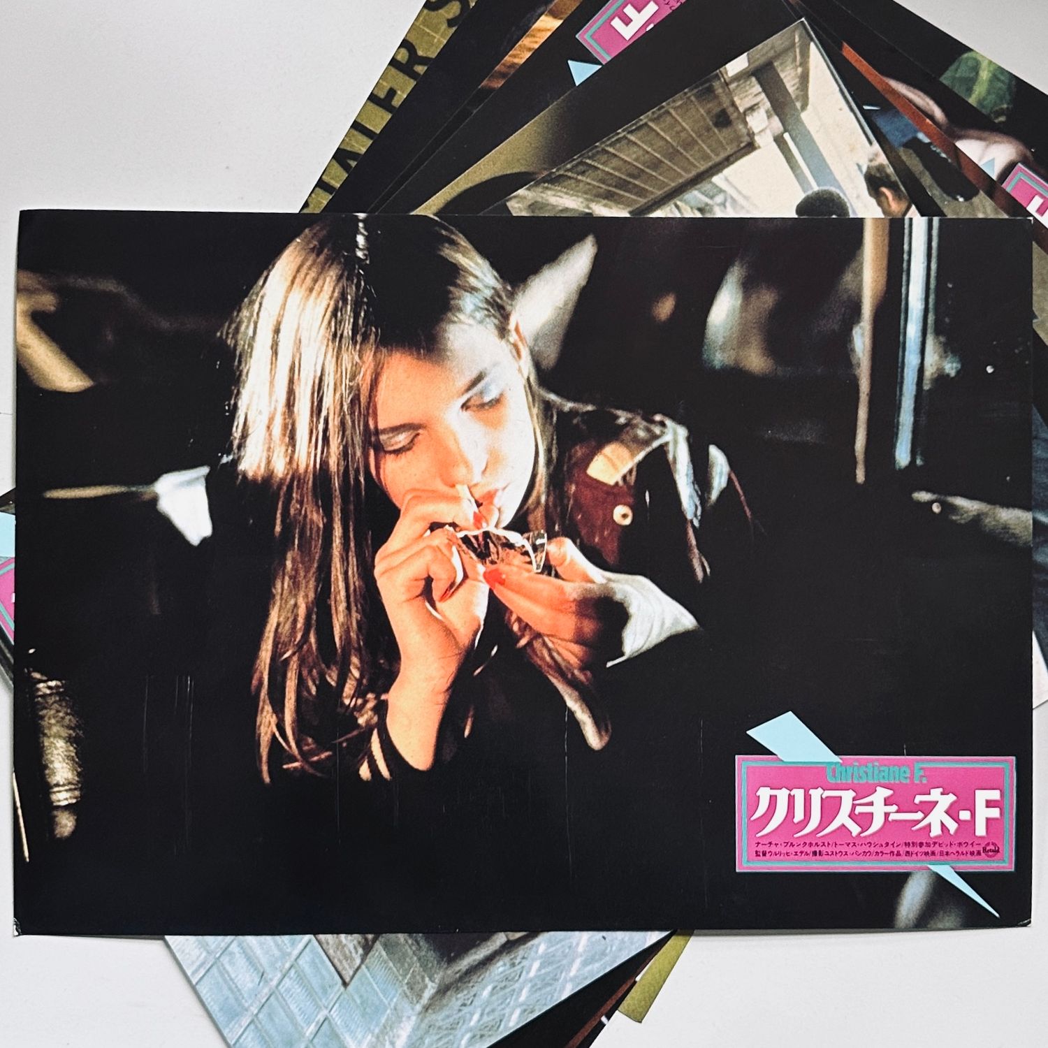 Christiane F Japanese Lobby Card Set