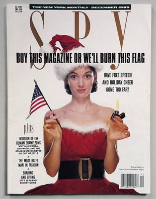 Spy December 1989 Winona Ryder