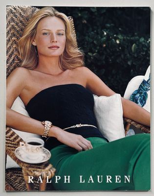 Ralph Lauren Black Label Collection Spring 2001