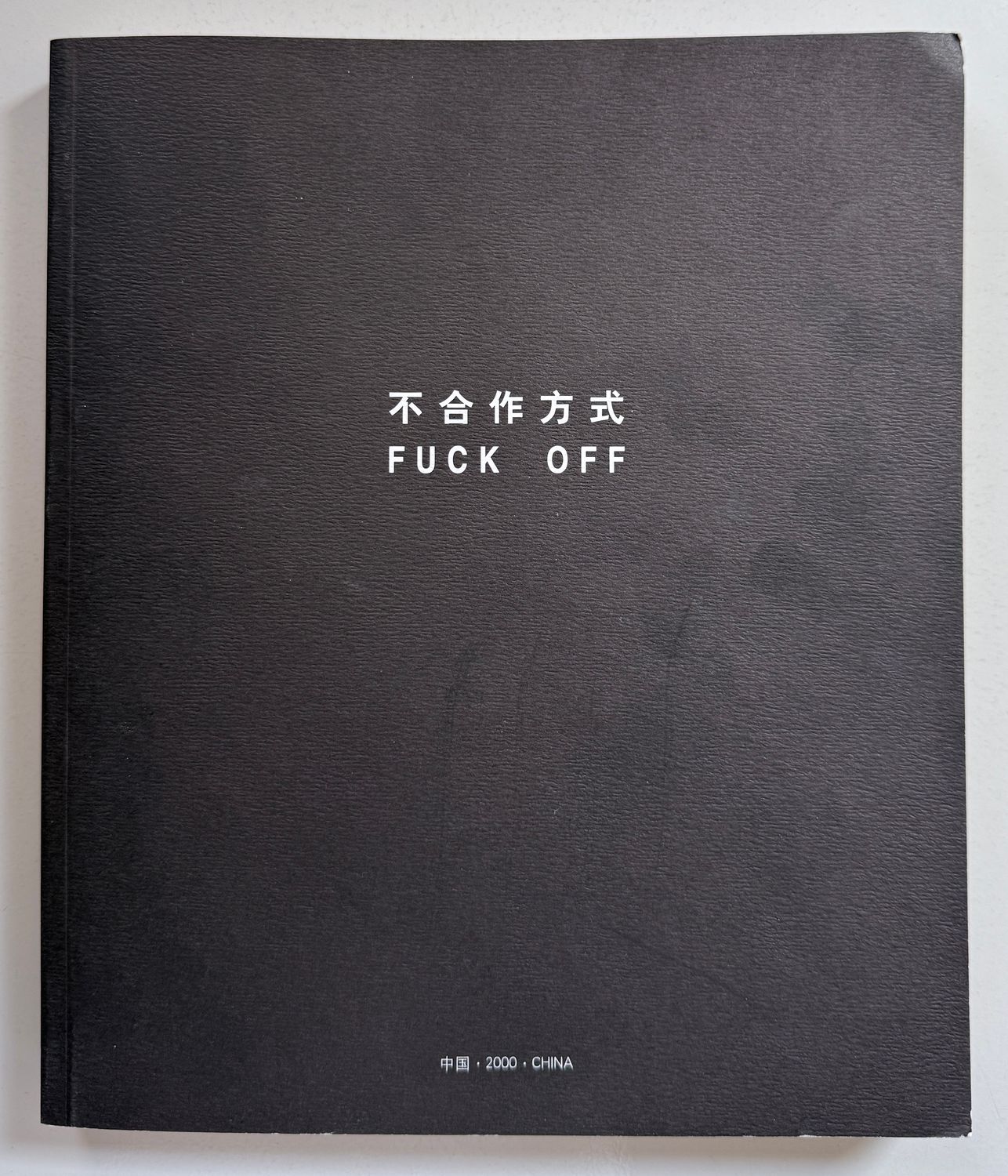 [SIGNED] AI WEIWEI FUCK OFF