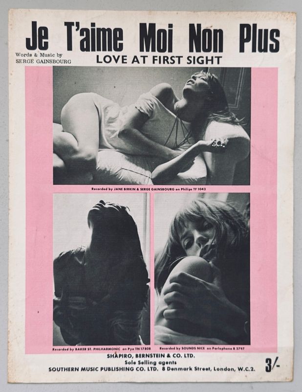 Serge Gainsbourg Je T'aime Moi Non Plus