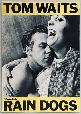 Tom Waits Rain Dogs 1985 Tour Programme