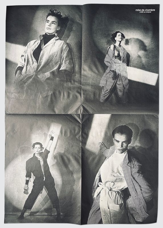 COMME des GARÇONS Robe de Chambre Peter Lindbergh 1984