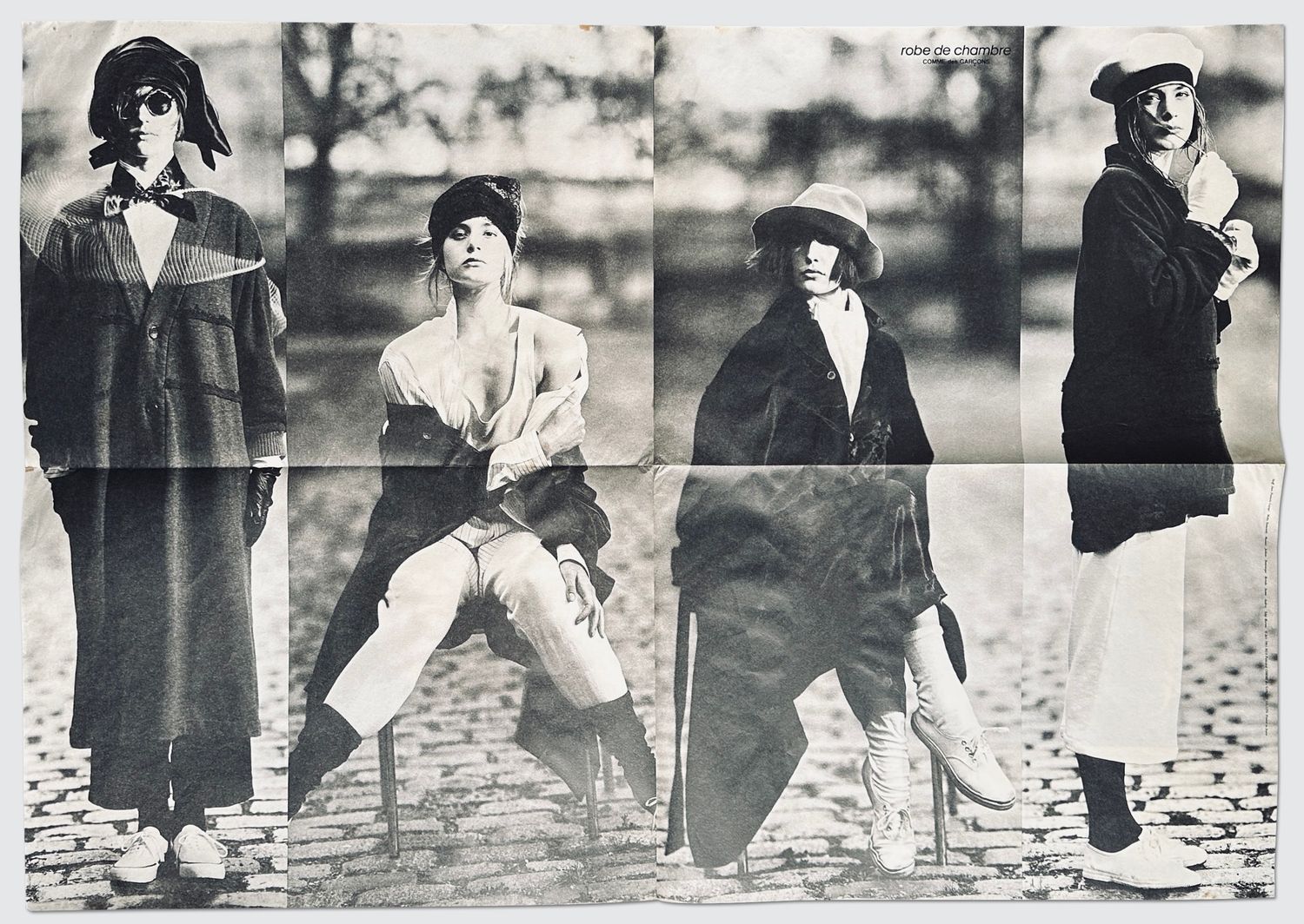 COMME des GARÇONS Robe de Chambre Jean Francois Lepage 1982