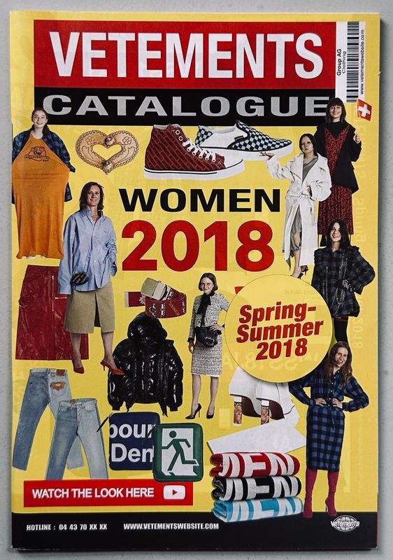 VETEMENTS Spring/Summer 2018