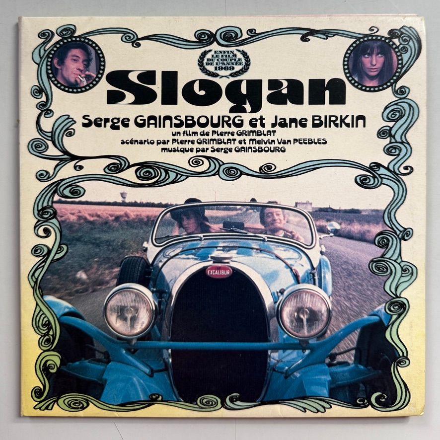 Slogan Serge Gainsbourg et Jane Birkin Slogan Serge Gainsbourg et Jane Birkin