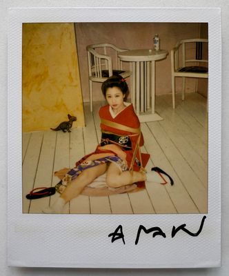 [SIGNED] ARAKI POLAROID