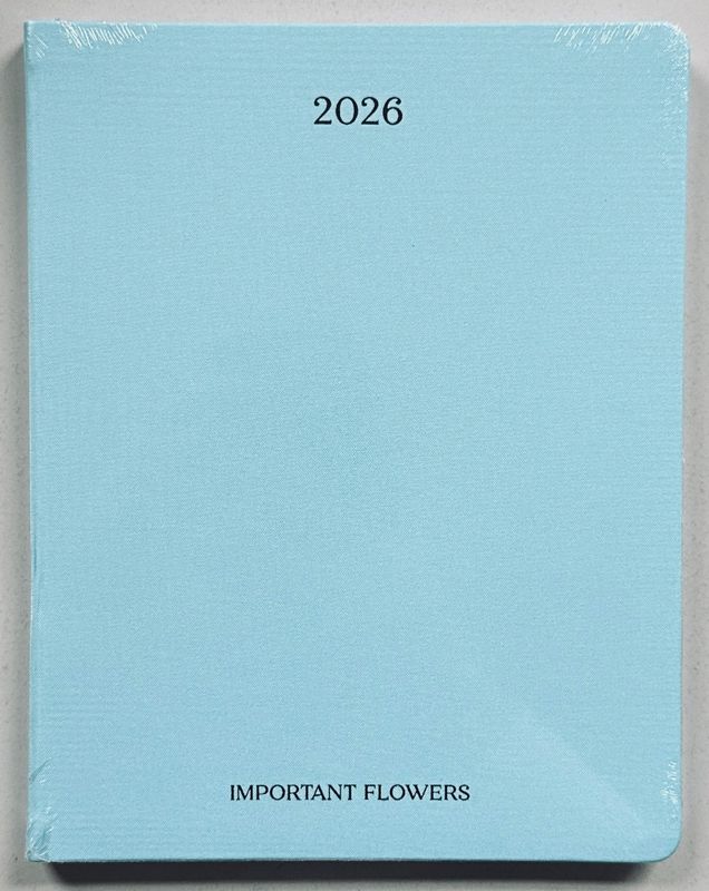 Sofia Coppola  Important Flowers Planner 2026