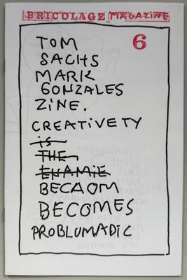 Tom Sachs Mark Gonzalez Zine