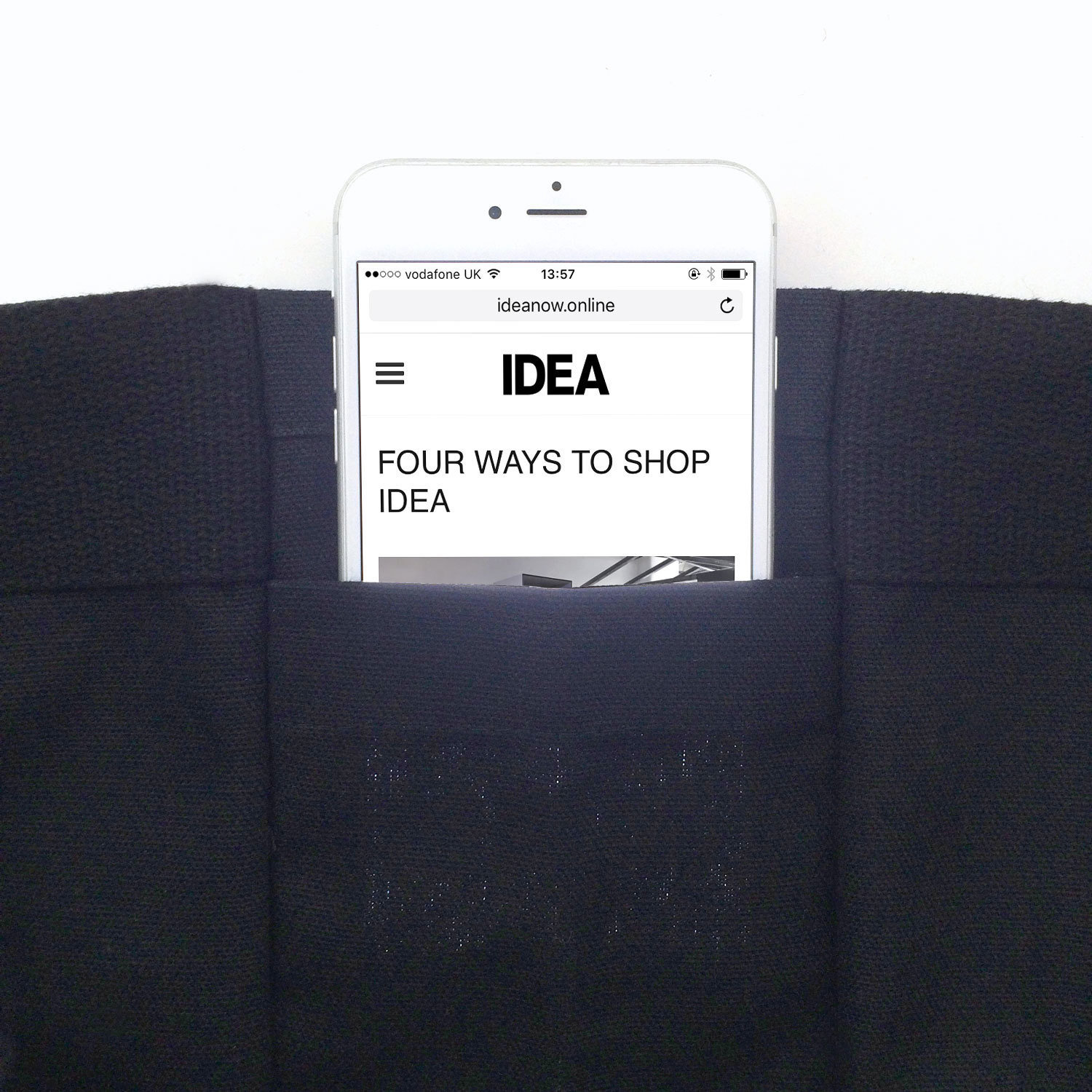 IDEA DRUGS トートバッグ IDEA: Drugs Bag (Black) | DSMNY E-SHOP