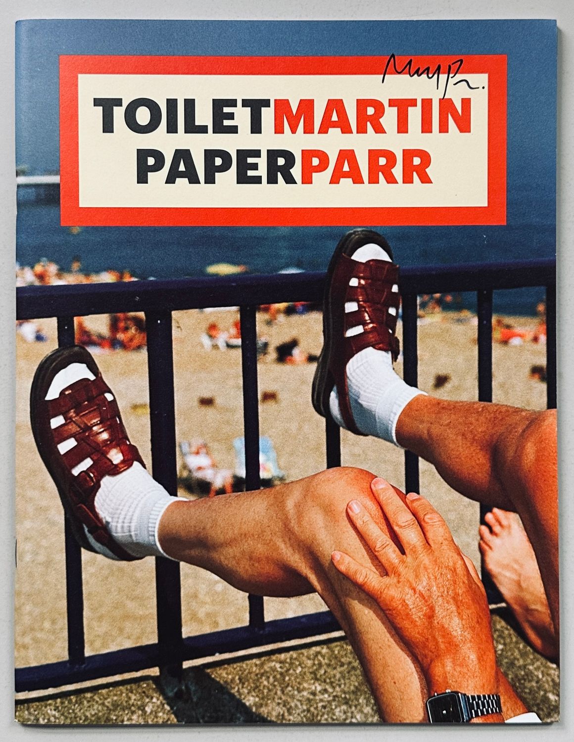 [SIGNED] MARTIN PARR TOILETMARTIN PAPERPARR