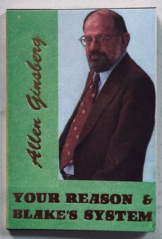 Allen Ginsberg Your Reason & Blake's System Hanuman
