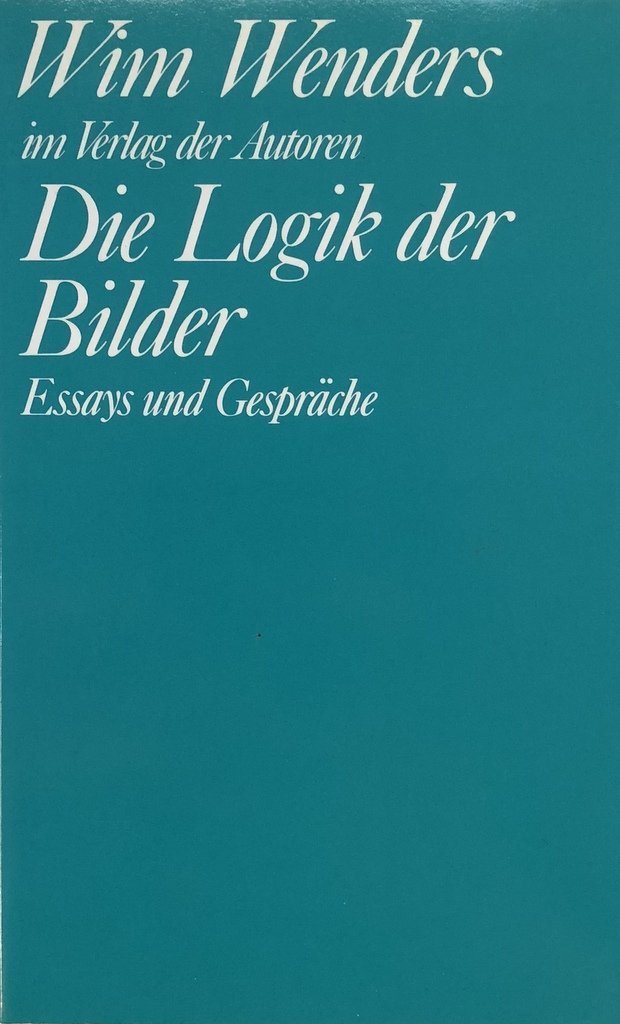 [SIGNED] WIM WENDERS DIE LOGIK