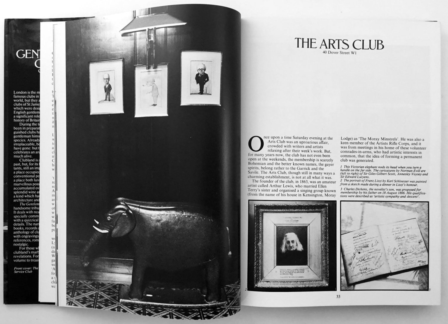 The Gentlemen's Clubs of London