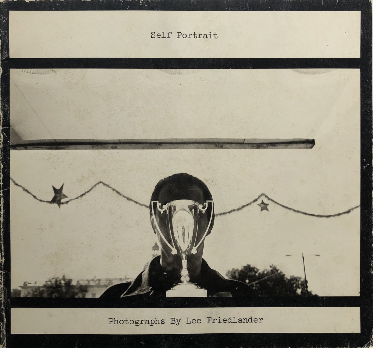 [SIGNED] LEE FRIEDLANDER SELF PORTRAIT
