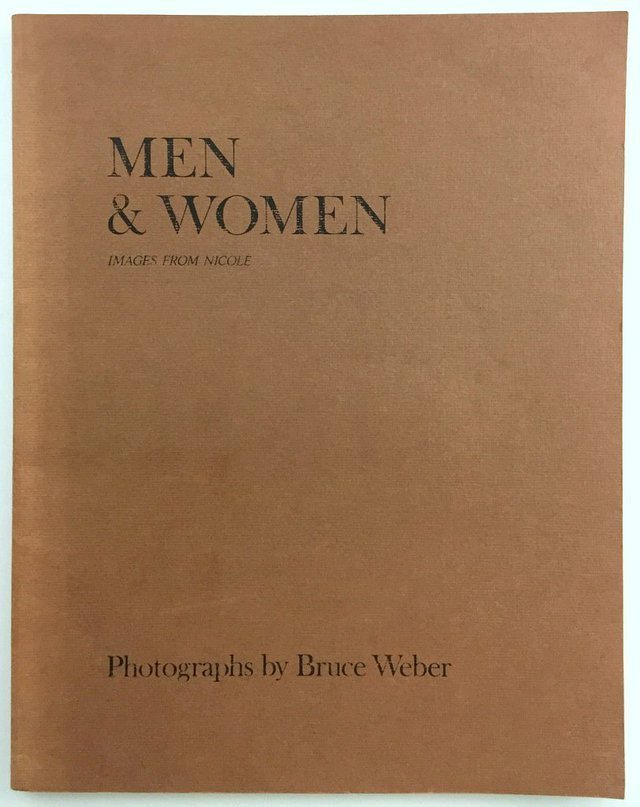Bruce Weber写真集メンズニコル非売品！