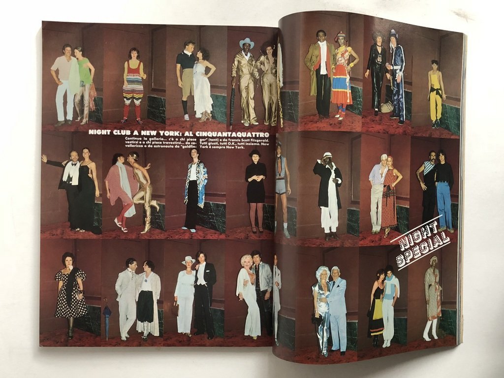 L'UOMO VOGUE ルオモヴォーグ（洋版ヴィンテージ）13冊セット② L'Uomo Vogue 1978 NIGHT Special