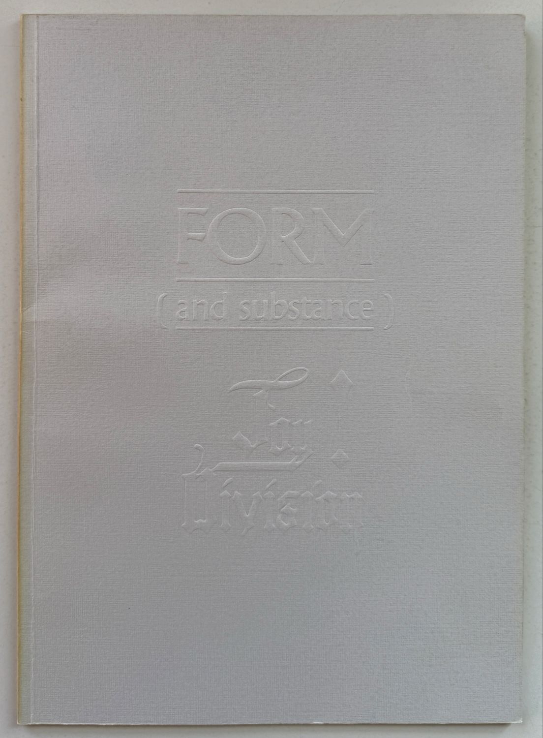 Joy Divsion Form (And Substance)