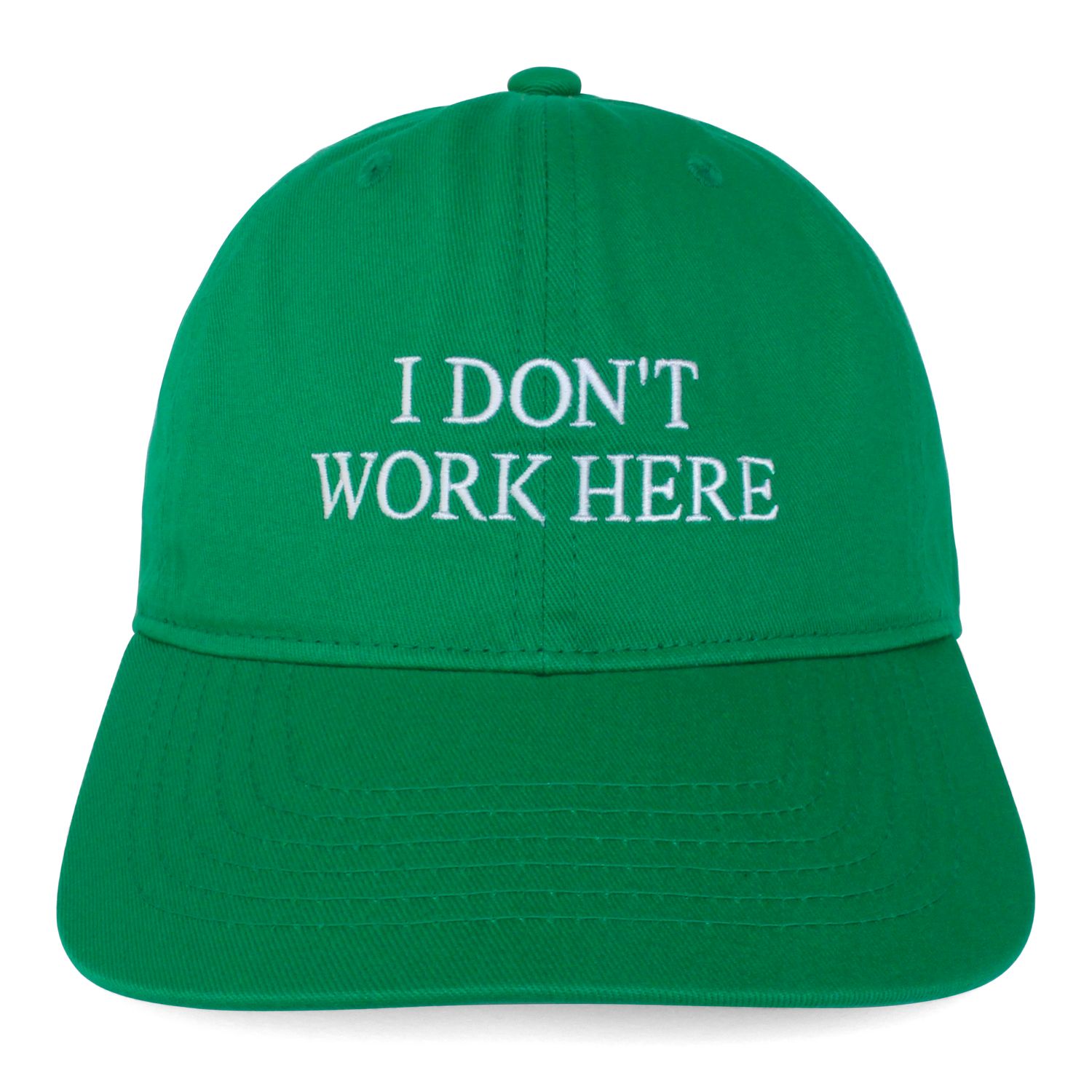 SORRY I DON'T WORK HERE hat (Green) SORRY I DON'T WORK HERE hat (Green)