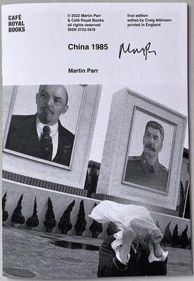 [SIGNED] MARTIN PARR CHINA 1985