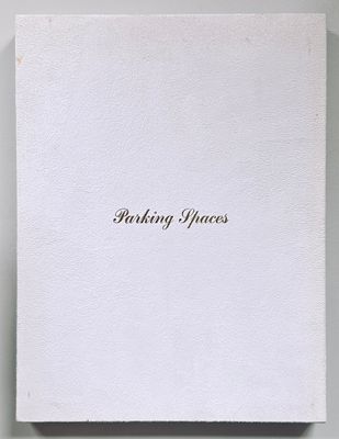 [SIGNED] MARTIN PARR PARKING SPACES