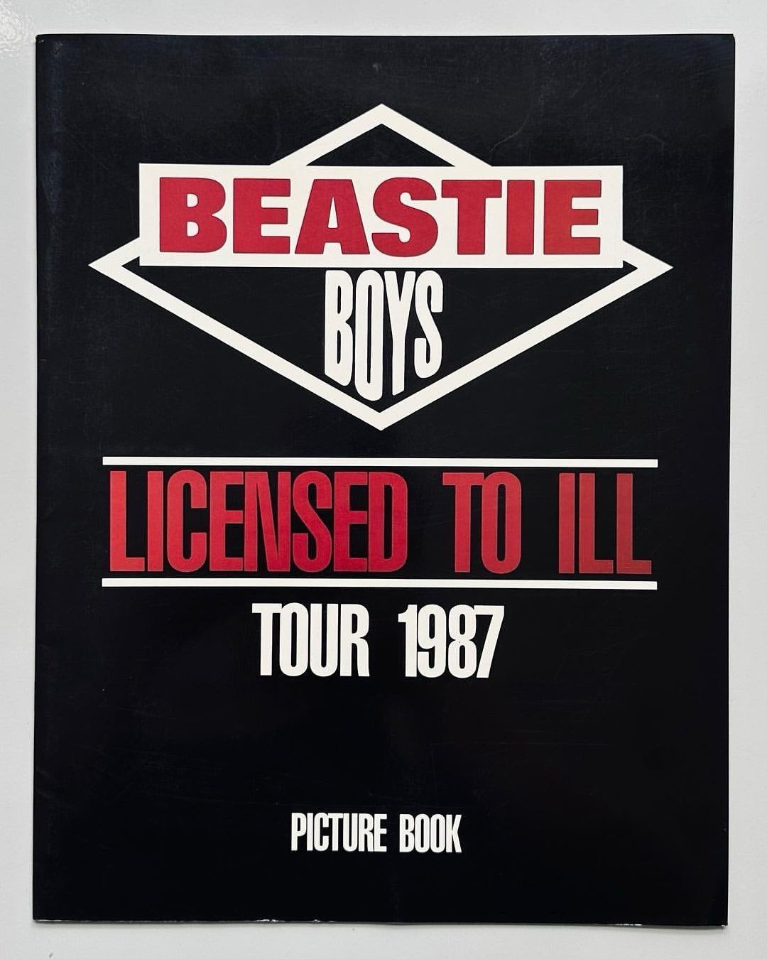 Beastie Boys Licensed To Ill Tour 1987 Picture Book