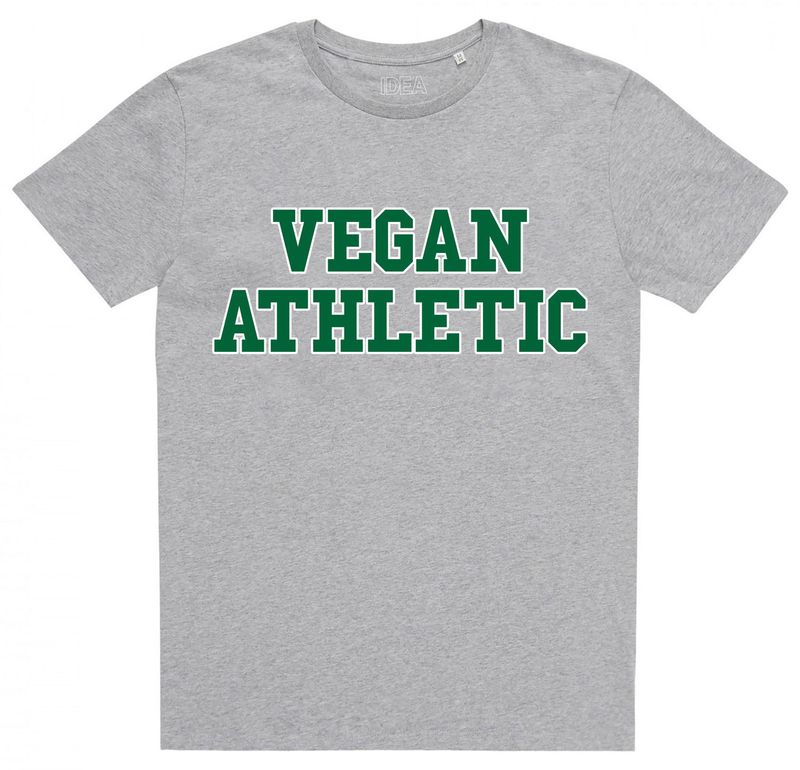 VEGAN ATHLETIC T-Shirt (Grey)