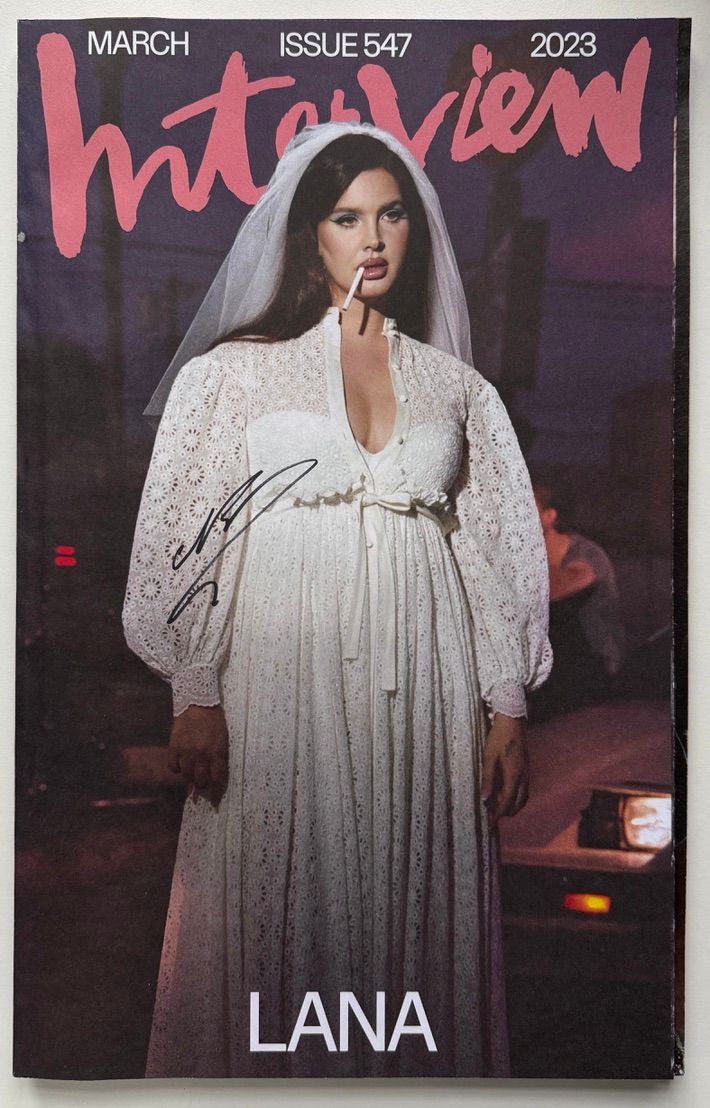 [SIGNED] NADIA LEE COHEN LANA DEL REY