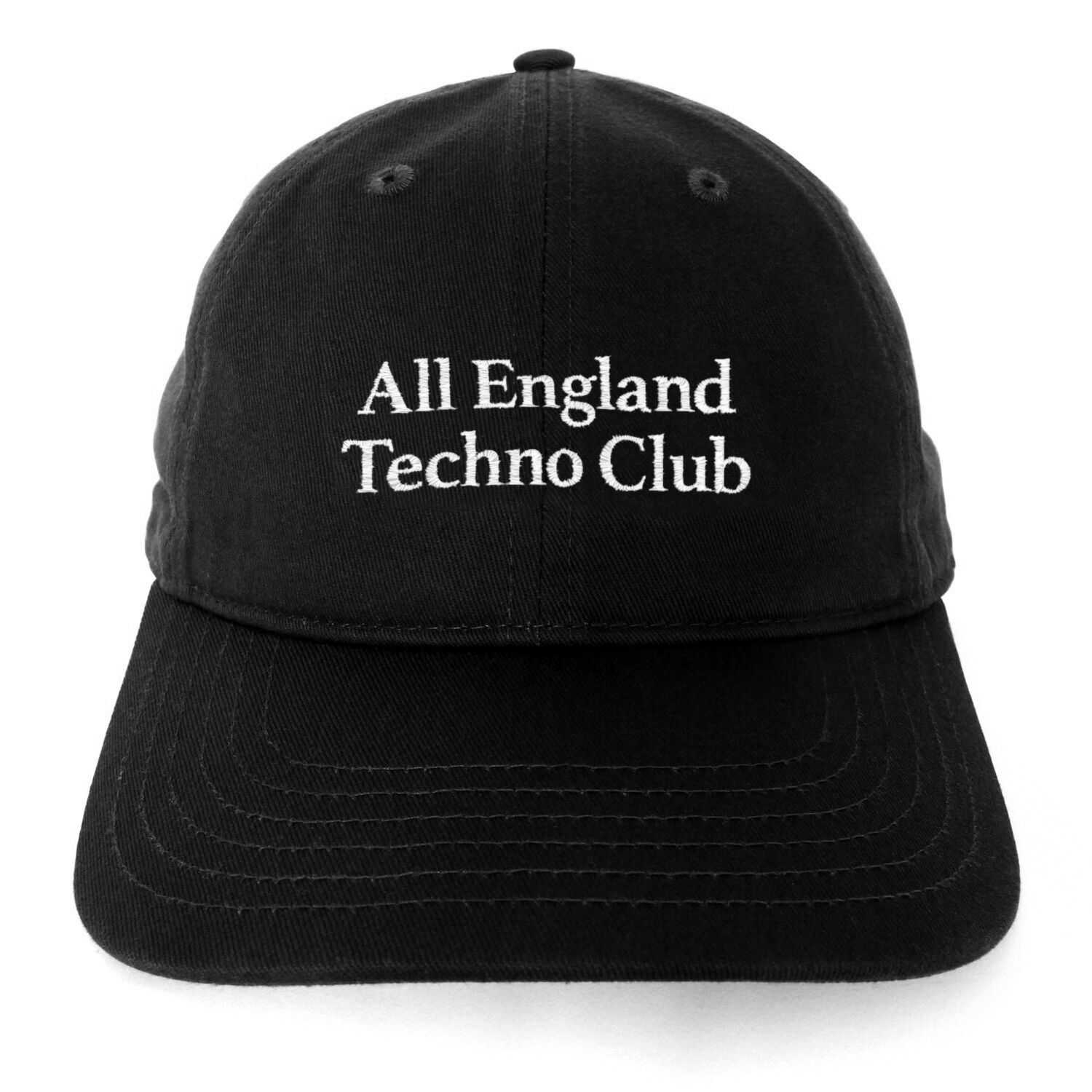 ALL ENGLAND TECHNO CLUB HAT (Black)