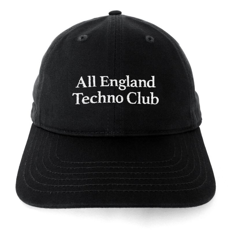 ALL ENGLAND TECHNO CLUB HAT (Black)