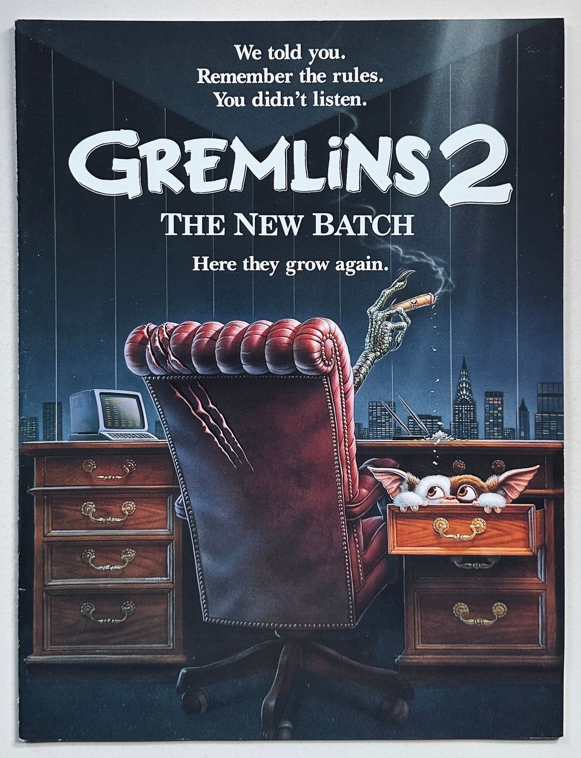 Gremlins Japanese 2 Cinema Programme Gremlins Japanese 2 Cinema Programme