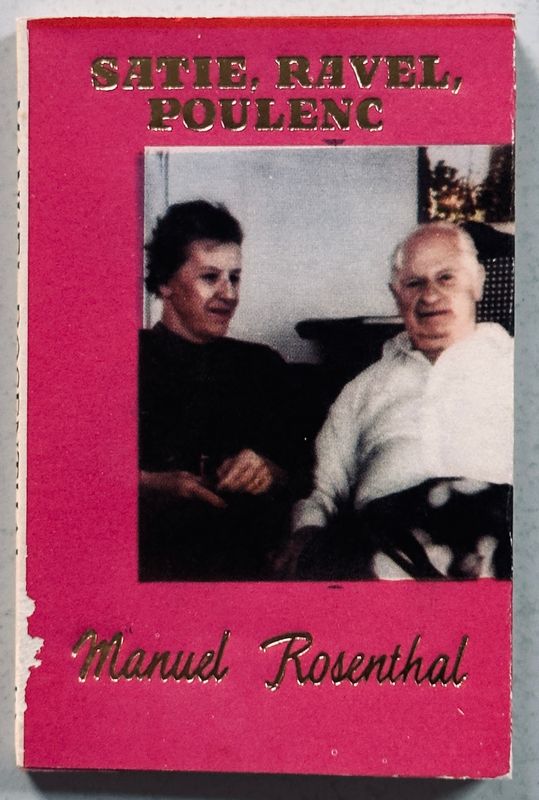 Manuel Rosenthal Satie Ravel Poulenc Hanuman