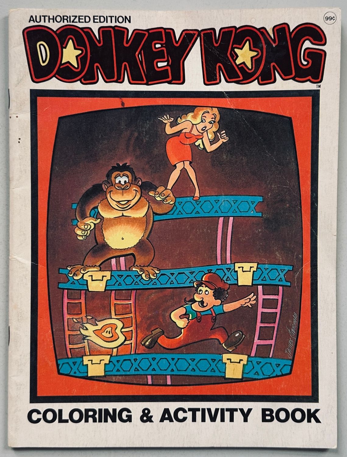 Donkey Kong Coloring & Activity Book Donkey Kong Coloring & Activity Book