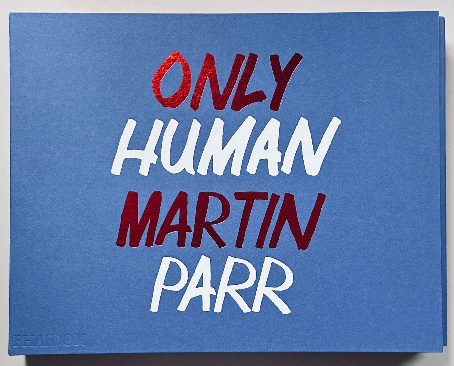 [SIGNED] MARTIN PARR ONLY HUMAN PRINT EDITION
