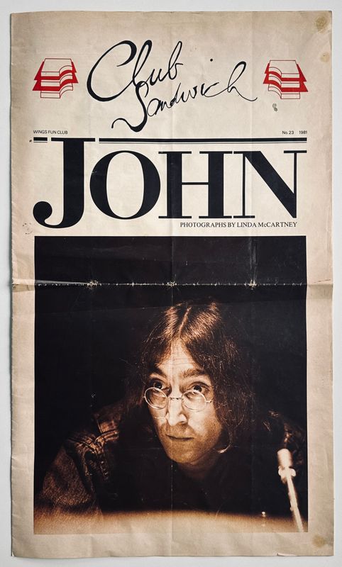 Club Sandwich 1981 John Lennon special