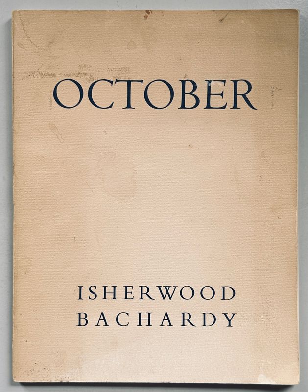 [SIGNED] DON BACHARDY OCTOBER