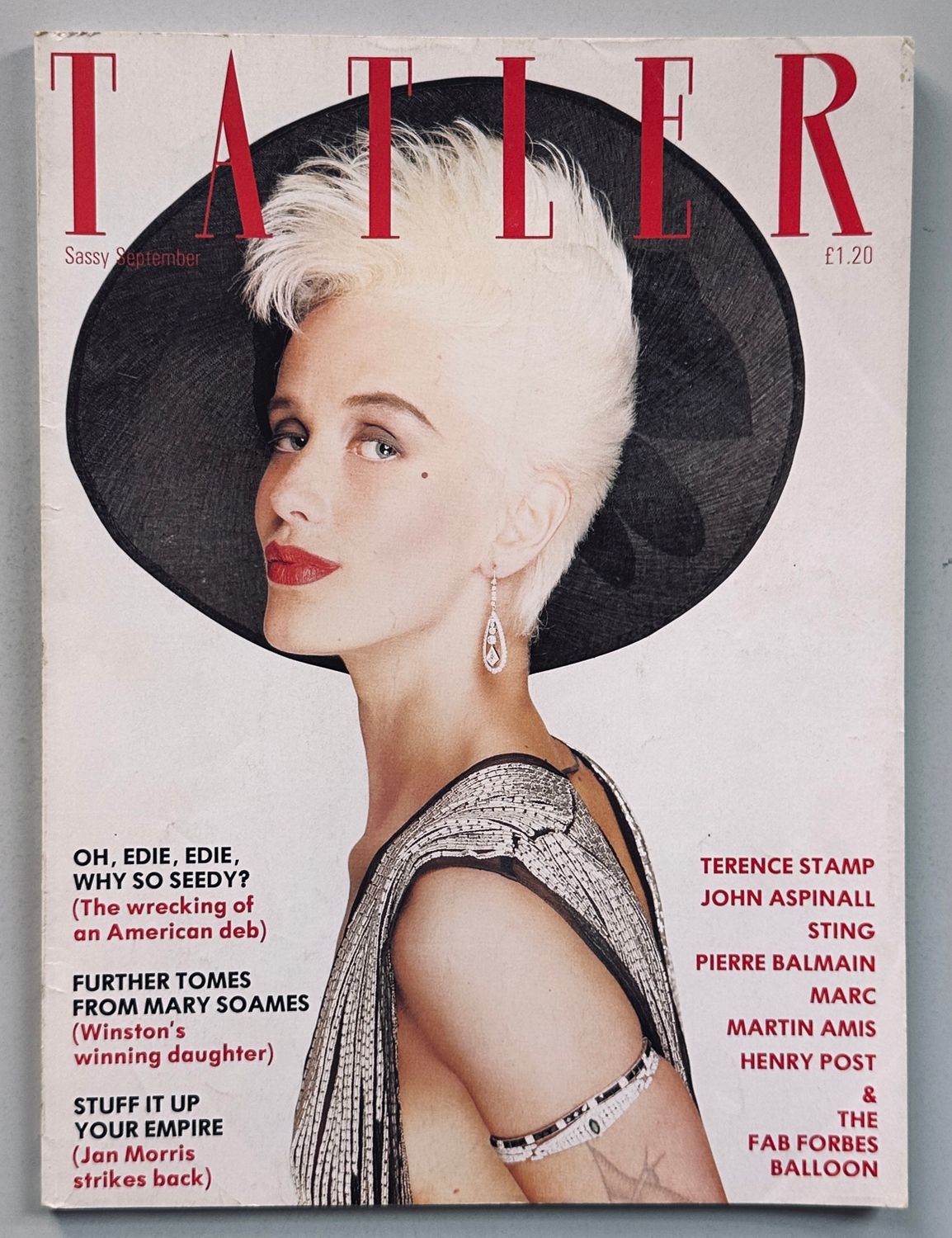 Tatler September 1982 Paula Yates