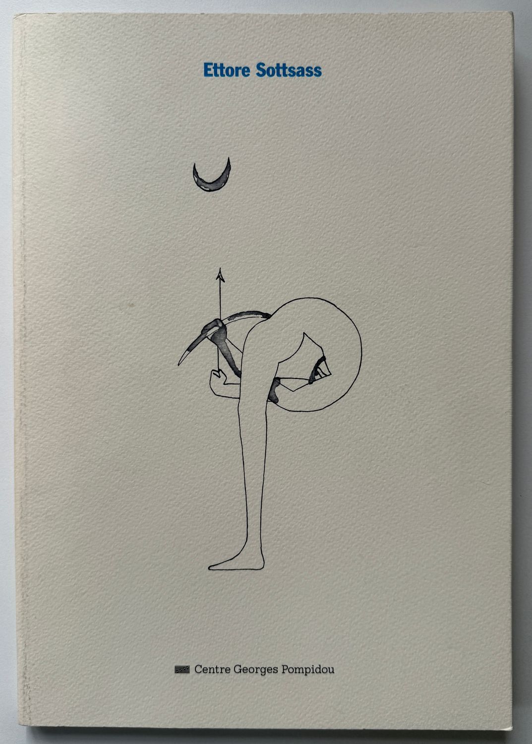 [SIGNED] ETTORE SOTTSASS POMPIDOU 1994