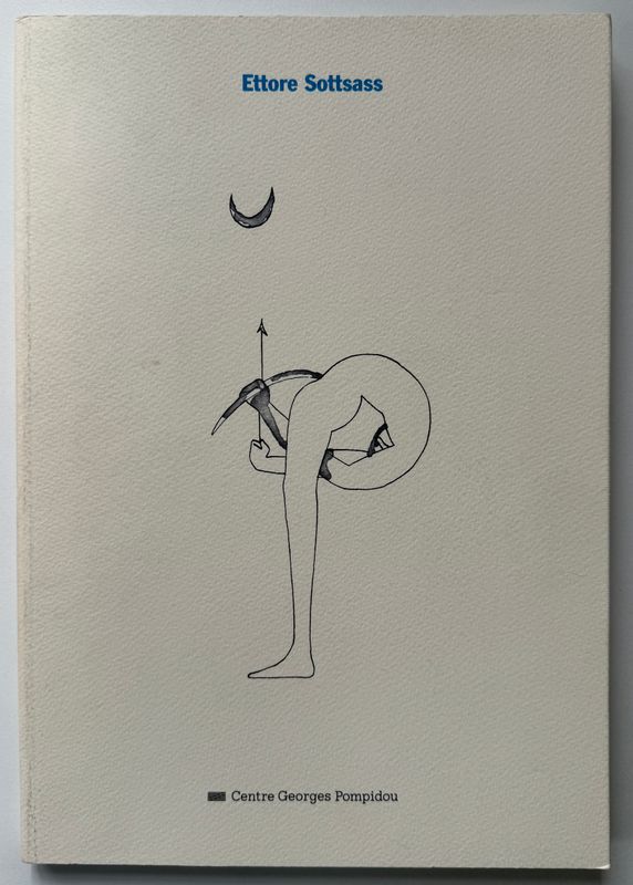 [SIGNED] ETTORE SOTTSASS POMPIDOU 1994