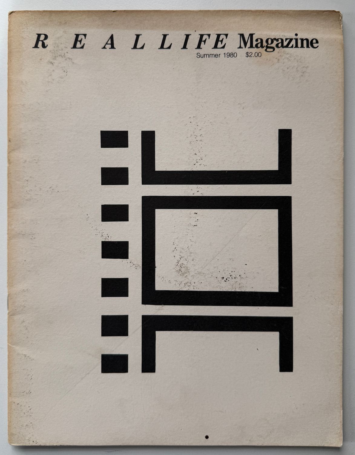 REAL LIFE Magazine Summer 1980 Richard Prince