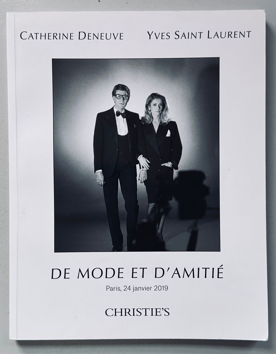 Catherine Deneuve & YSL Christies