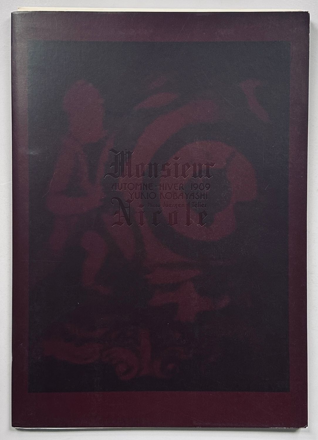 Monsieur Nicole 1989 Juergen Teller