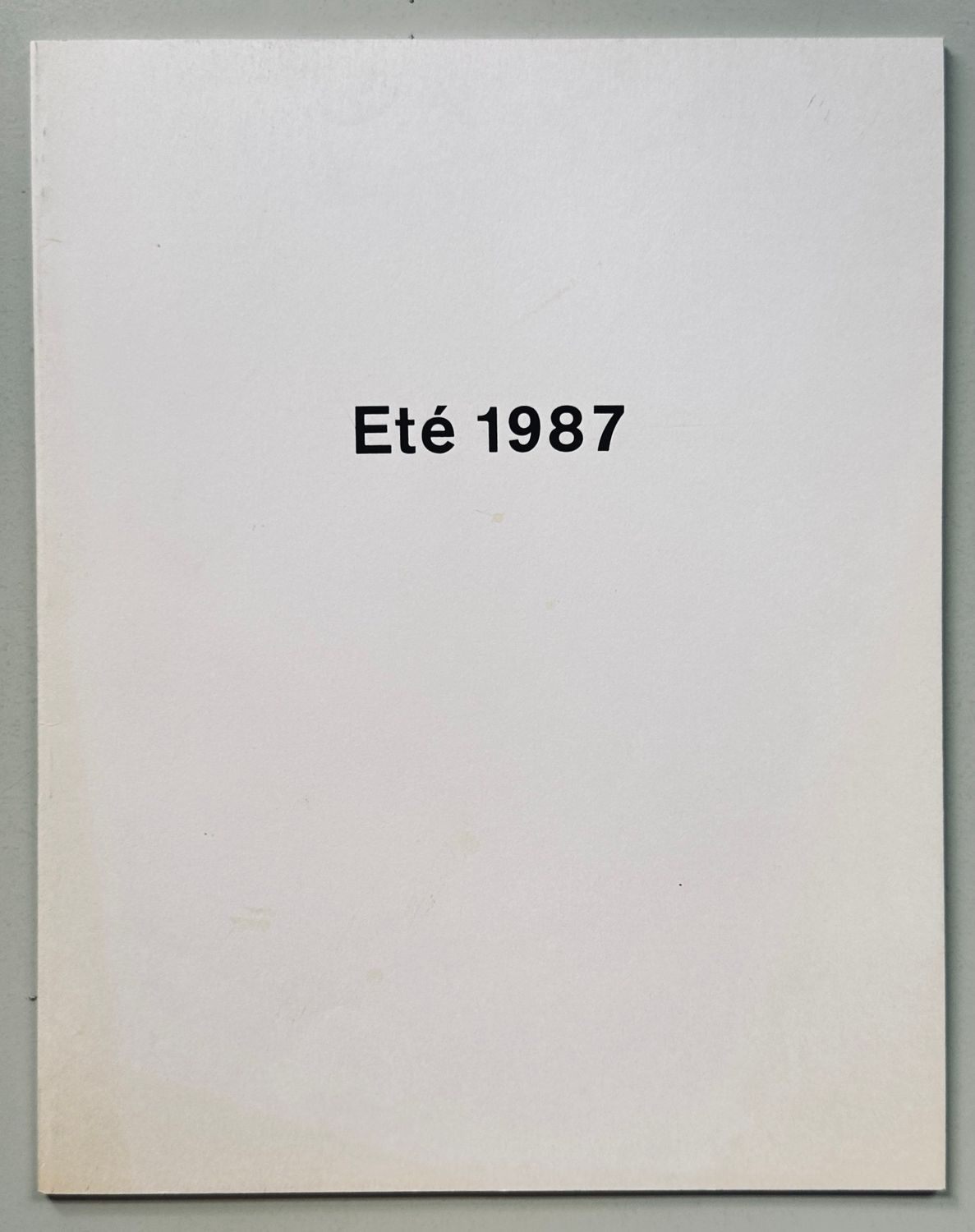 Yohji Yamamoto Summer 1987 Nick Knight