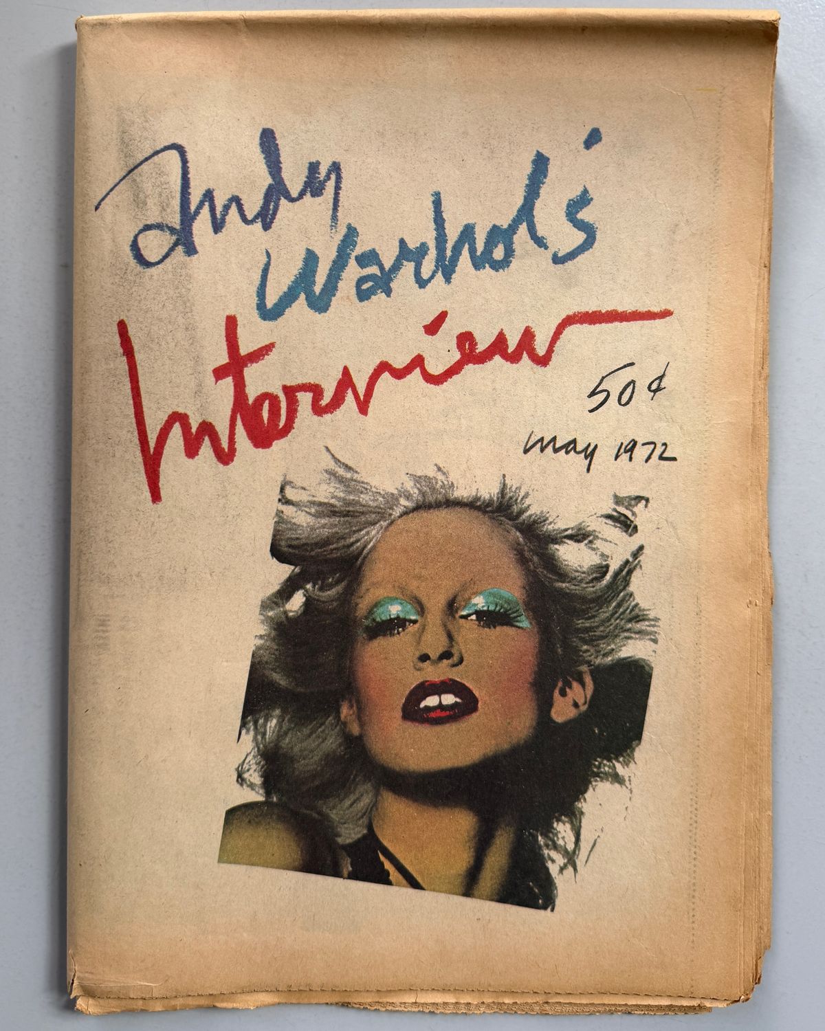 Interview Magazine May 1972 Donna Jordan