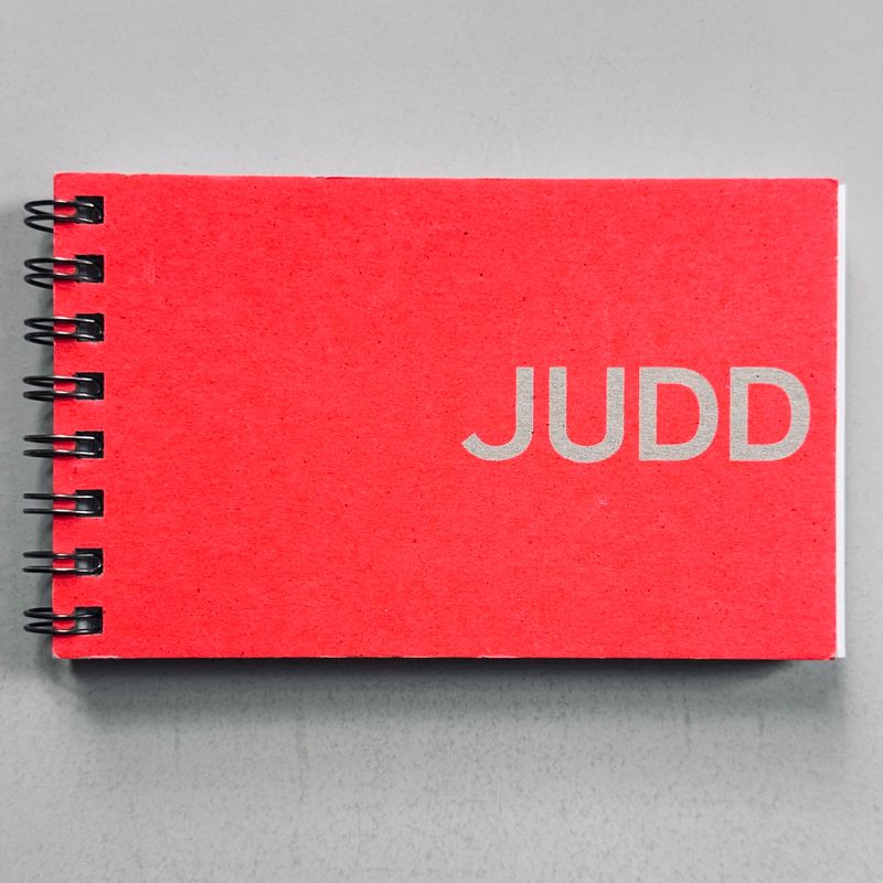 Donald Judd Art Works and Furniture