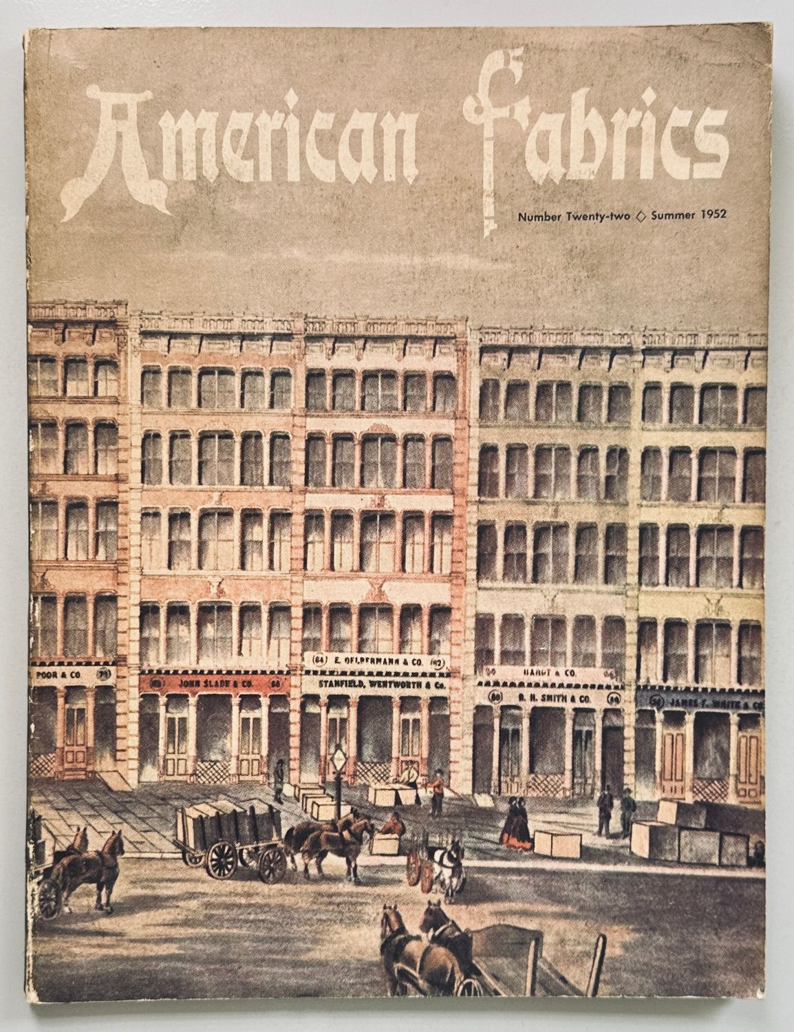 American Fabrics summer 1952